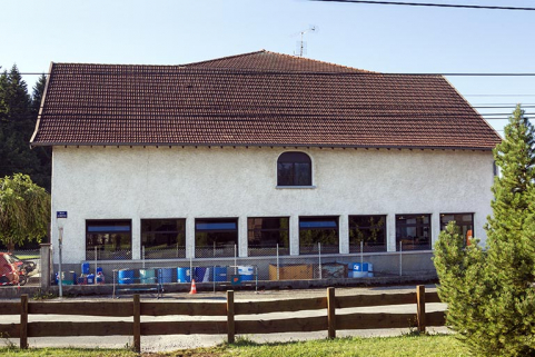 Atelier de fabrication : façade latérale droite. © Région Bourgogne-Franche-Comté, Inventaire du patrimoine