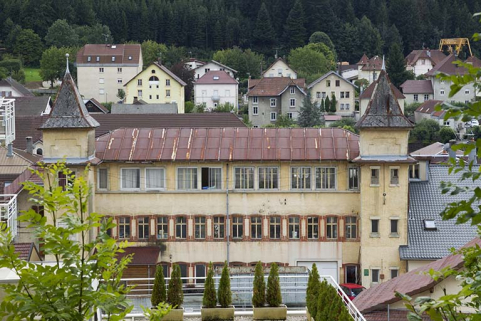 Usine : façade postérieure, vue en plongée. © Région Bourgogne-Franche-Comté, Inventaire du patrimoine Usine : façade postérieure, vue en plongée. © Région Bourgogne-Franche-Comté, Inventaire du patrimoine