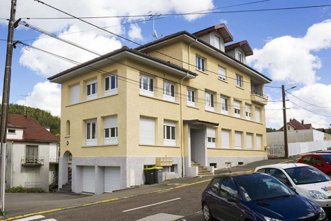 Façades antérieure et latérale gauche. © Région Bourgogne-Franche-Comté, Inventaire du patrimoine