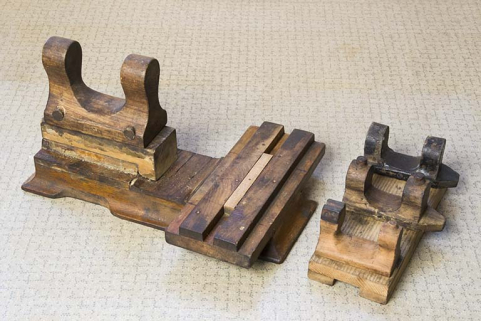 Exemple de production de l'atelier : modèle de fonderie en bois pour la fabrication d'une machine à pivoter. © Région Bourgogne-Franche-Comté, Inventaire du patrimoine