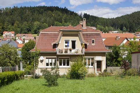 Façade postérieure. © Région Bourgogne-Franche-Comté, Inventaire du patrimoine Façade postérieure. © Région Bourgogne-Franche-Comté, Inventaire du patrimoine