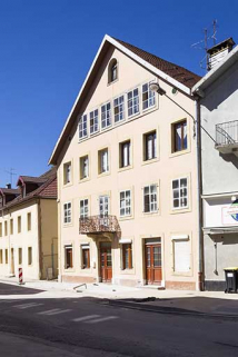 Façade antérieure, de trois quarts droite. © Région Bourgogne-Franche-Comté, Inventaire du patrimoine