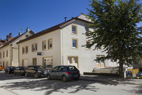 Façades antérieure et latérale droite. © Région Bourgogne-Franche-Comté, Inventaire du patrimoine