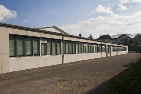 Bâtiment en rez-de-chaussée : façade méridionale. © Région Bourgogne-Franche-Comté, Inventaire du patrimoine