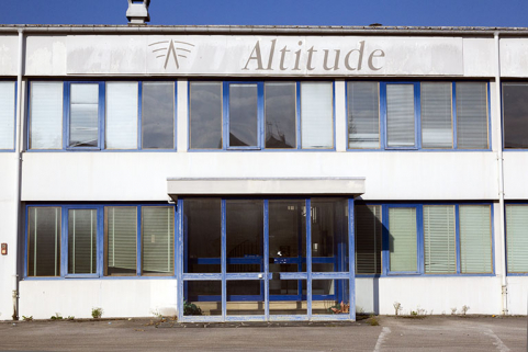 Bâtiment à étage : travées centrales de la façade orientale. © Région Bourgogne-Franche-Comté, Inventaire du patrimoine