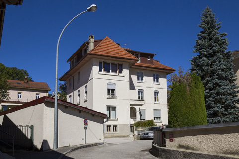 Vue d'ensemble depuis le sud. © Région Bourgogne-Franche-Comté, Inventaire du patrimoine