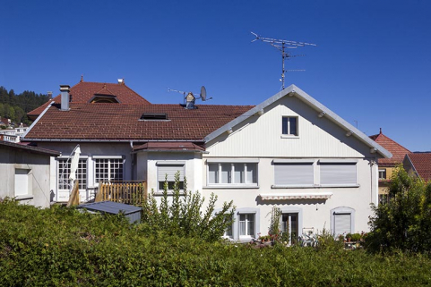 Façade postérieure. © Région Bourgogne-Franche-Comté, Inventaire du patrimoine
