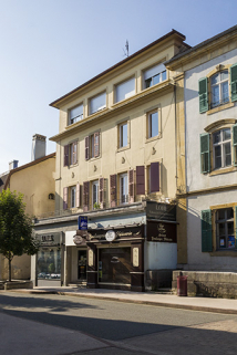 Façade antérieure, de trois quarts droite. © Région Bourgogne-Franche-Comté, Inventaire du patrimoine
