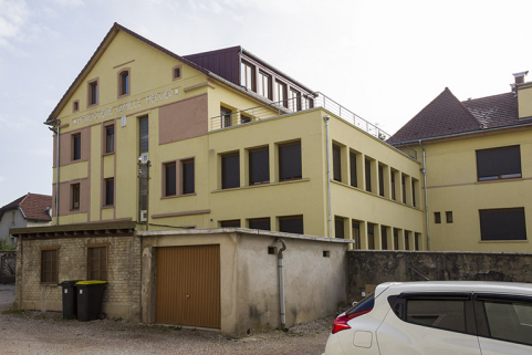 Immeuble et extension, depuis le sud-ouest. © Région Bourgogne-Franche-Comté, Inventaire du patrimoine