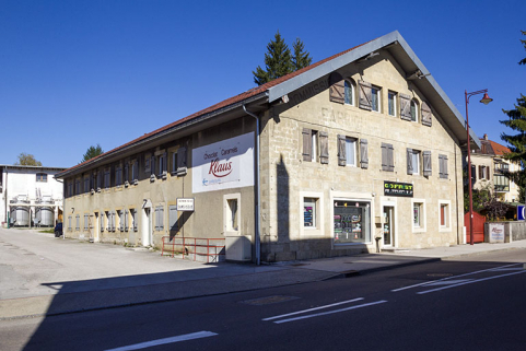 Façades antérieure et latérale gauche. © Région Bourgogne-Franche-Comté, Inventaire du patrimoine