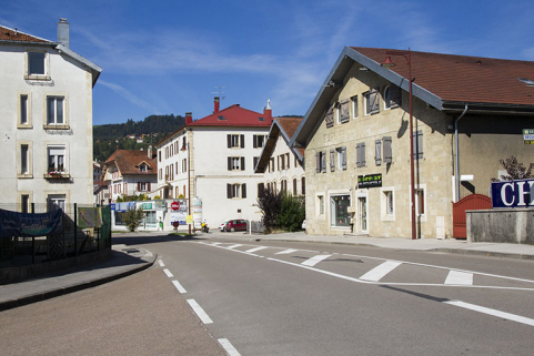 Vue d'ensemble, depuis l'est. © Région Bourgogne-Franche-Comté, Inventaire du patrimoine