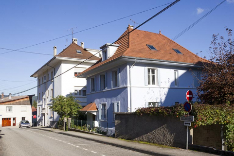 Vue d'ensemble, depuis l'ouest. © Région Bourgogne-Franche-Comté, Inventaire du patrimoine