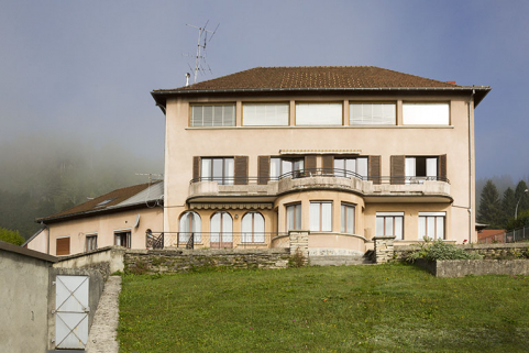 Façade postérieure. © Région Bourgogne-Franche-Comté, Inventaire du patrimoine