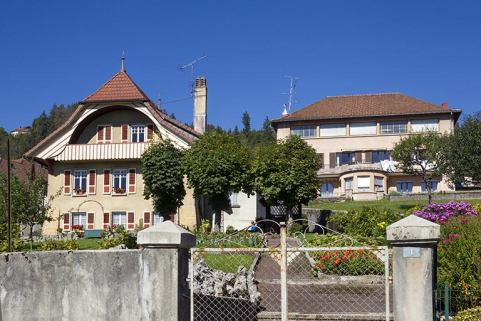 Vue d'ensemble, depuis le sud-est. © Région Bourgogne-Franche-Comté, Inventaire du patrimoine
