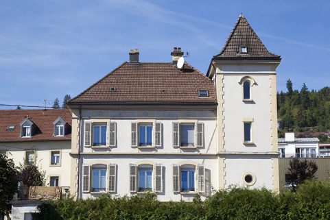 Façade postérieure. © Région Bourgogne-Franche-Comté, Inventaire du patrimoine