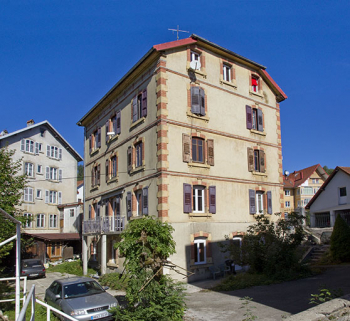 Façades postérieure et latérale gauche. © Région Bourgogne-Franche-Comté, Inventaire du patrimoine