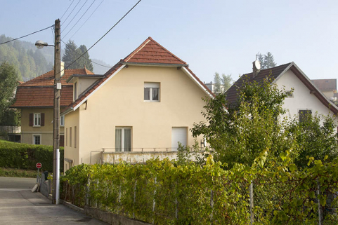Façade latérale droite. © Région Bourgogne-Franche-Comté, Inventaire du patrimoine
