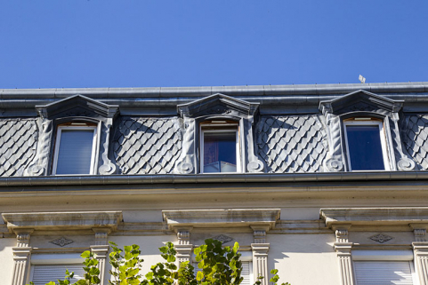 Façade antérieure : baies du brisis. © Région Bourgogne-Franche-Comté, Inventaire du patrimoine