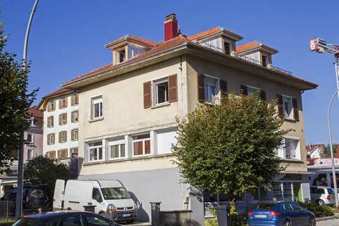 Façades antérieure et latérale gauche. © Région Bourgogne-Franche-Comté, Inventaire du patrimoine