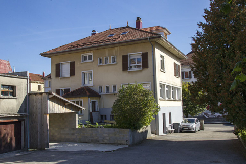 Façades postérieure et latérale gauche. © Région Bourgogne-Franche-Comté, Inventaire du patrimoine