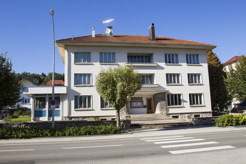 Façade antérieure, de trois quarts gauche. © Région Bourgogne-Franche-Comté, Inventaire du patrimoine