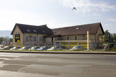 Façades antérieure et latérale droite. © Région Bourgogne-Franche-Comté, Inventaire du patrimoine