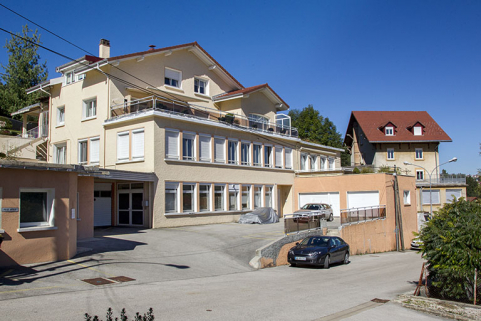 Façades antérieure et latérale gauche. © Région Bourgogne-Franche-Comté, Inventaire du patrimoine