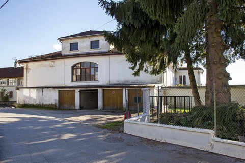 Bâtiment nord : façade latérale droite. © Région Bourgogne-Franche-Comté, Inventaire du patrimoine