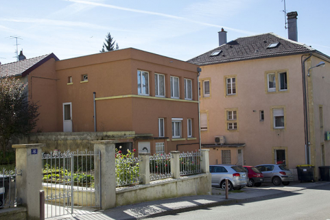 Vue d'ensemble, depuis la rue Victor Hugo. © Région Bourgogne-Franche-Comté, Inventaire du patrimoine