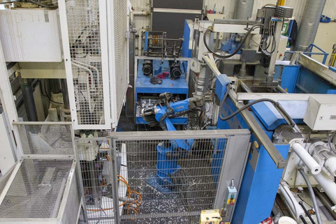 Site ancien : machine de l'atelier d'injection zamak. © Région Bourgogne-Franche-Comté, Inventaire du patrimoine