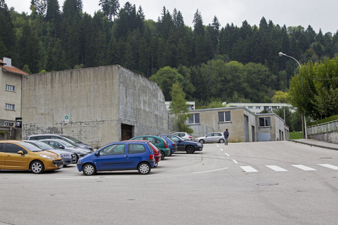 Site ancien : atelier de fabrication plastique désaffecté, rue du Tremplin. © Région Bourgogne-Franche-Comté, Inventaire du patrimoine