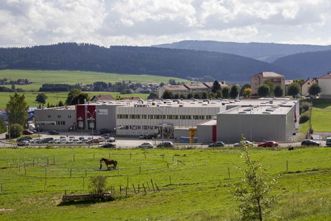 Fonderie et usine de pièces détachées en matière plastique Bourbon, à Morteau. © Région Bourgogne-Franche-Comté, Inventaire du patrimoine