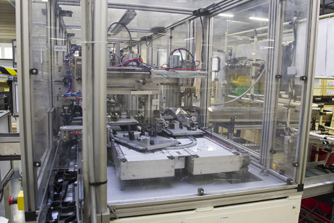 Site récent : machine de l'atelier d'injection zamak. © Région Bourgogne-Franche-Comté, Inventaire du patrimoine