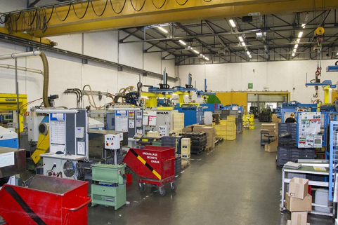 Site récent : un atelier d'injection plastique. © Région Bourgogne-Franche-Comté, Inventaire du patrimoine