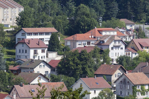 Vue d'ensemble, depuis le sud-ouest. © Région Bourgogne-Franche-Comté, Inventaire du patrimoine