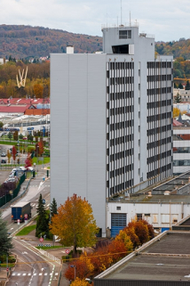 Centre de recherche, dit Building ouest. © Région Bourgogne-Franche-Comté, Inventaire du patrimoine Centre de recherche, dit Building ouest. © Région Bourgogne-Franche-Comté, Inventaire du patrimoine