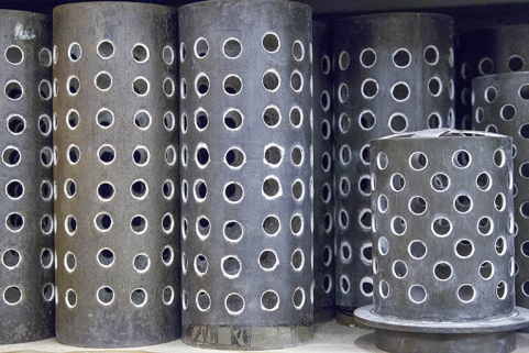 Fonte à la cire perdue : cylindres pour moules réfractaires. © Région Bourgogne-Franche-Comté, Inventaire du patrimoine