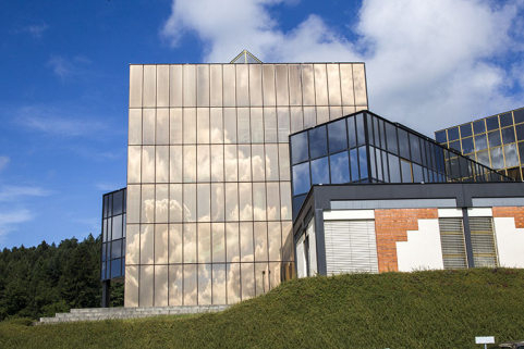 Bâtiment de l'escalier d'honneur, depuis le sud-est. © Région Bourgogne-Franche-Comté, Inventaire du patrimoine