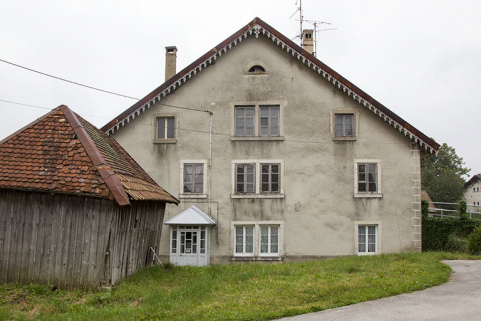 Façade latérale droite. © Région Bourgogne-Franche-Comté, Inventaire du patrimoine