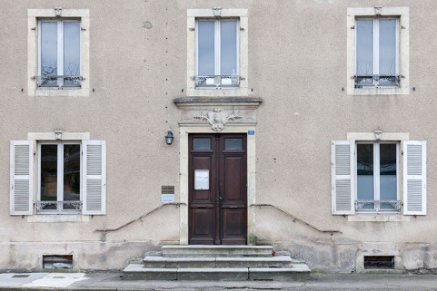 Façade antérieure : baies. © Région Bourgogne-Franche-Comté, Inventaire du patrimoine