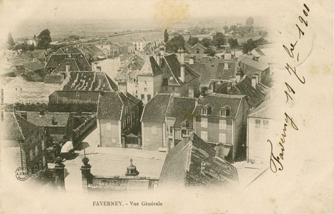 Demeure dite hôtel de Citey, puis château de Poinctes, carte postale, cliché L. Cueillette/ Photo A.B et Cie/Nancy, date manuscrite 11 septembre 1901 © Région Bourgogne-Franche-Comté, Inventaire du patrimoine
