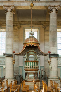 La chaire à prêcher © Région Bourgogne-Franche-Comté, Inventaire du patrimoine