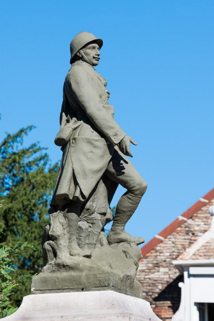 Détail du poilu © Région Bourgogne-Franche-Comté, Inventaire du patrimoine