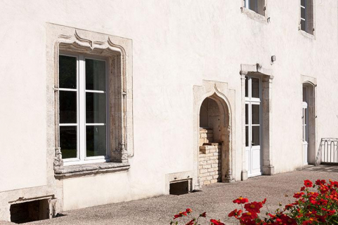 Détail de la façade sud © Région Bourgogne-Franche-Comté, Inventaire du patrimoine