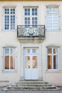 Détail de la partie centrale de la façade nord © Région Bourgogne-Franche-Comté, Inventaire du patrimoine