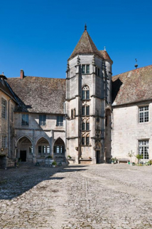 Le tour d'escalier et la galerie © Région Bourgogne-Franche-Comté, Inventaire du patrimoine