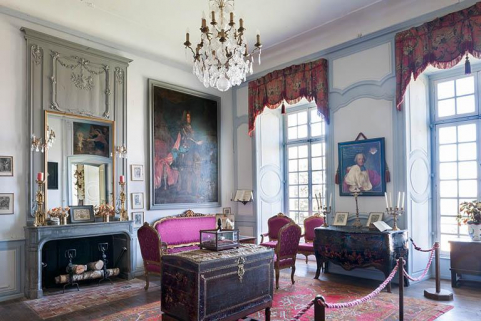 Salle située à l'ouest de l'aile nord © Région Bourgogne-Franche-Comté, Inventaire du patrimoine