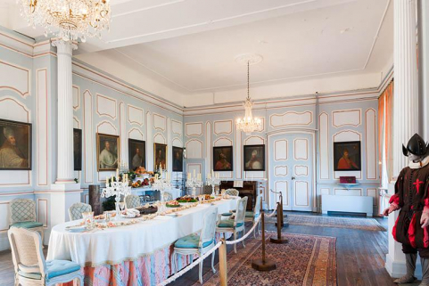 La salle de la partie Est de l'aile nord © Région Bourgogne-Franche-Comté, Inventaire du patrimoine