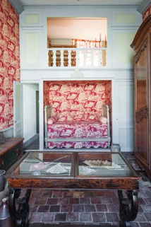 Pièce située dans l'aile ouest © Région Bourgogne-Franche-Comté, Inventaire du patrimoine