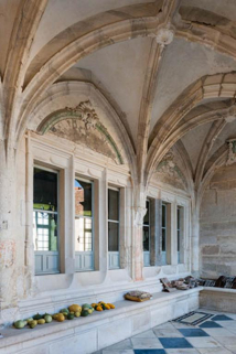 Baies situées au fond de la galerie © Région Bourgogne-Franche-Comté, Inventaire du patrimoine